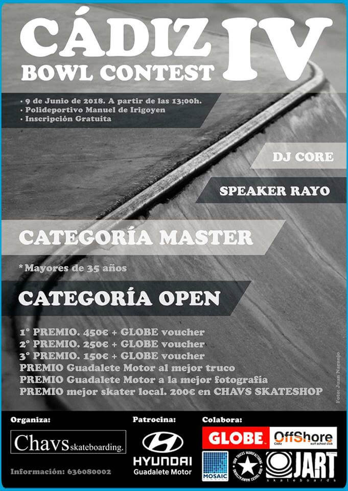 Cartel: Cádiz Bowl Contest IV (2018)