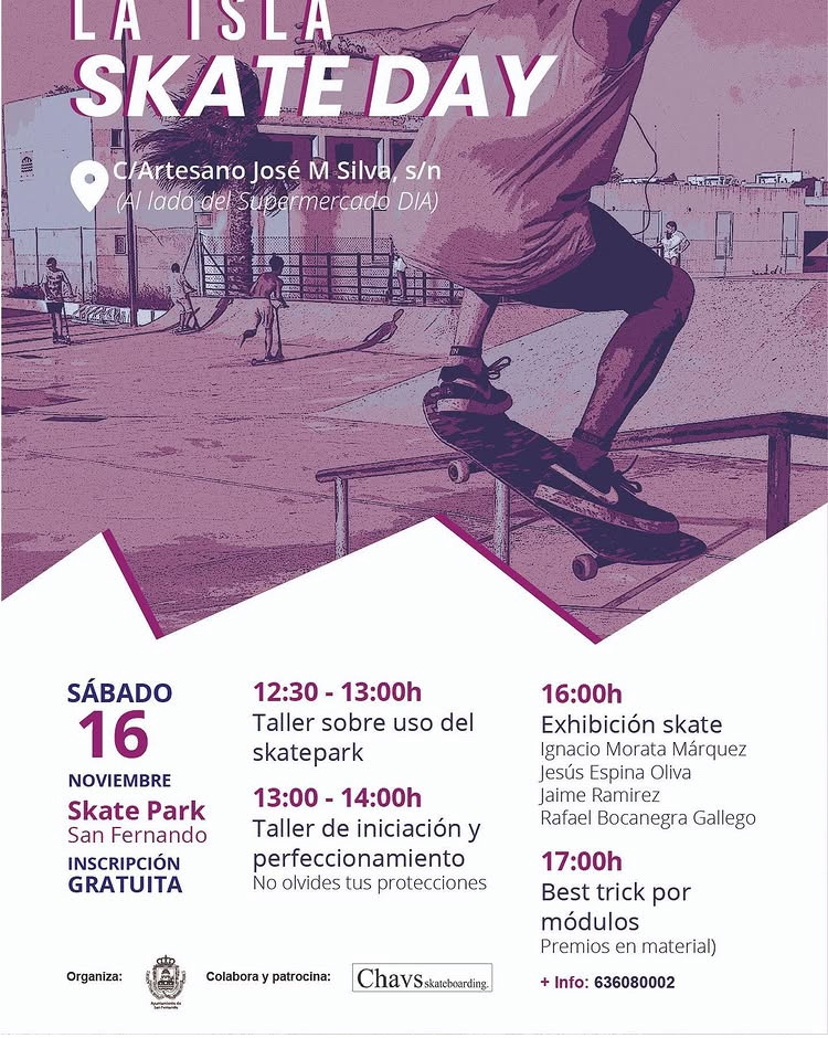 Cartel: La Isla Skate Day (San Fernando)