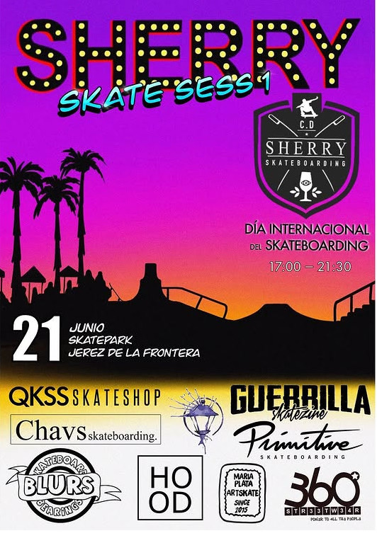 Cartel: Sherry Skate Sess (Jerez)