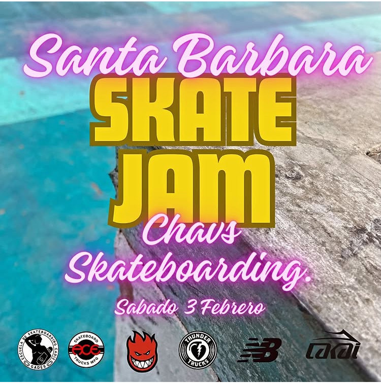 Cartel: Skate Jam (Santa Bárbara)
